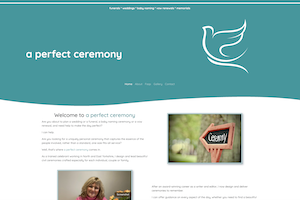 A Perfect Cermony Website