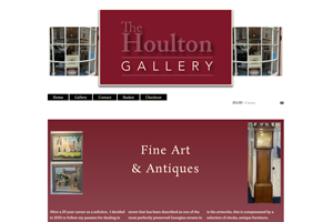 The Houlton Gallery website image