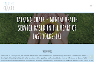 Talking Chair website image